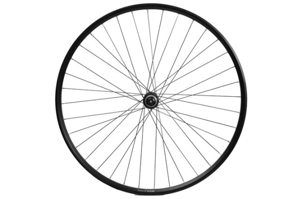 No Name Laufrad vorne 26" 559x19 Deore HBM5100B 100mm Center-Lock QR schwarz