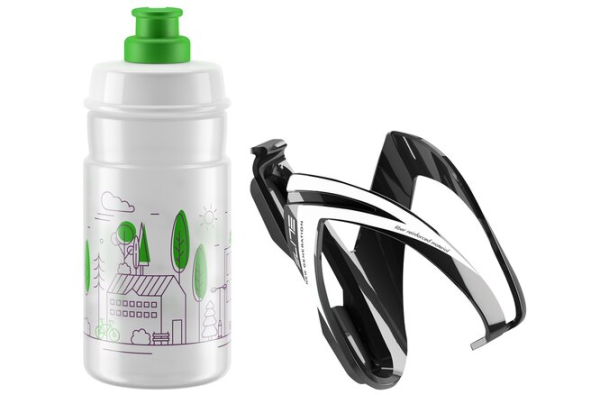 Elite Kit Ceo für Kinder schwarz glossy Jet 350ml transparent-grün