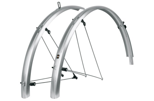SKS Schutzblechgarnitur Bluemels Basic 28" 45 mm silber