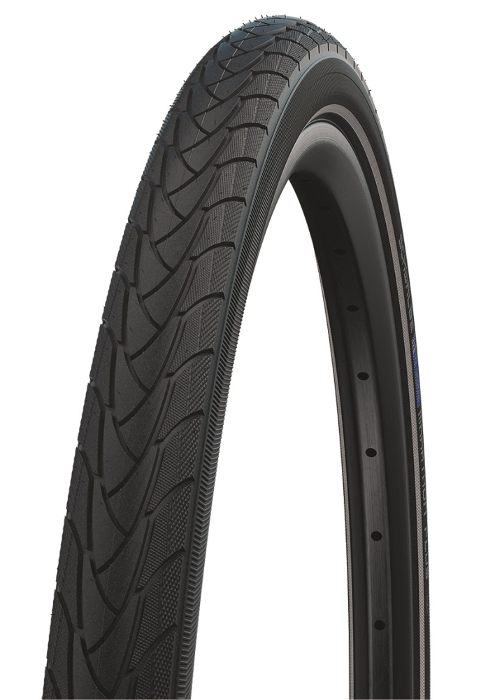 Schwalbe Pneu Marathon Plus 28x1.40 700x35C Starr mit Reflexstreifen black