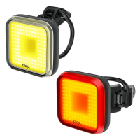 Knog Lichtset Blinder Square twin pack black