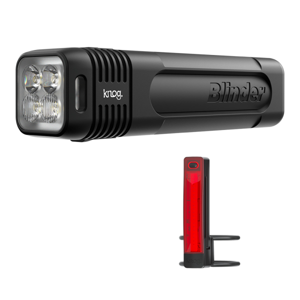 Knog Lichtset Blinder 600 & Plus schwarz