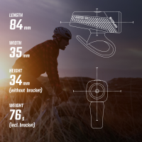 SIGMA SPORT Sigma Scheinwerfer Buster 150 FL schwarz