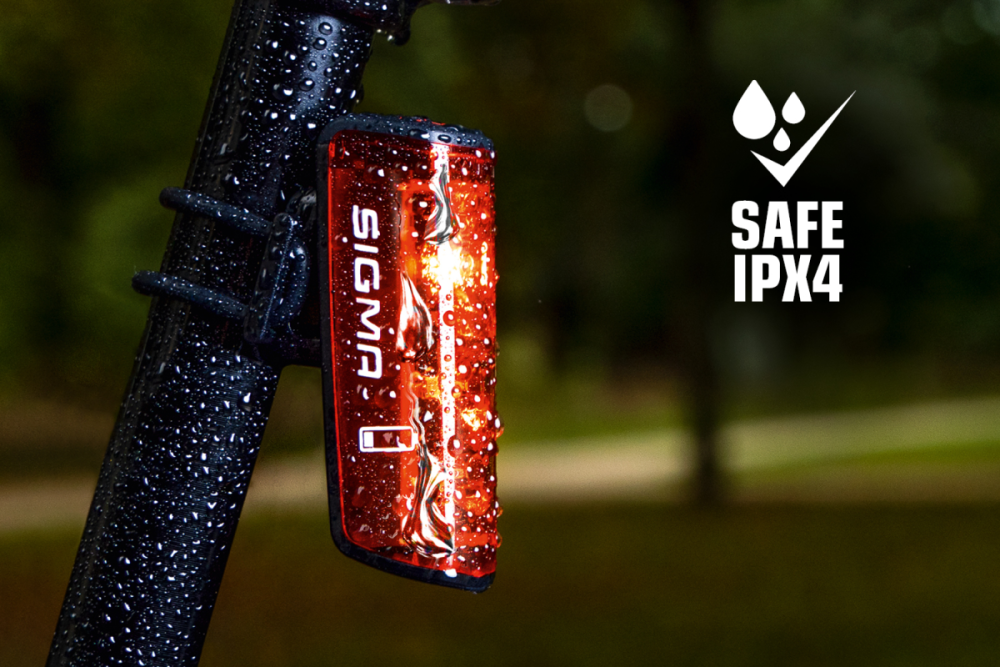 SIGMA SPORT Sigma Rücklicht Blaze USB LED mit Bremslichtfunktion schwarz