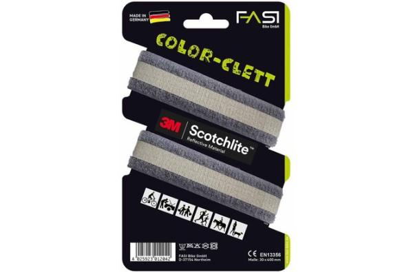 FASI Color-Clett Binde grau