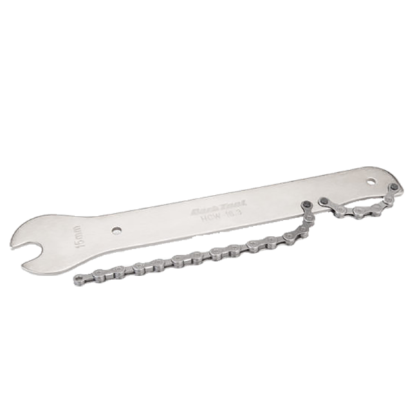 Park Tool Werkzeug, HCW-16.3 Kettenpeitsche, Pedalschlüssel 15 mm