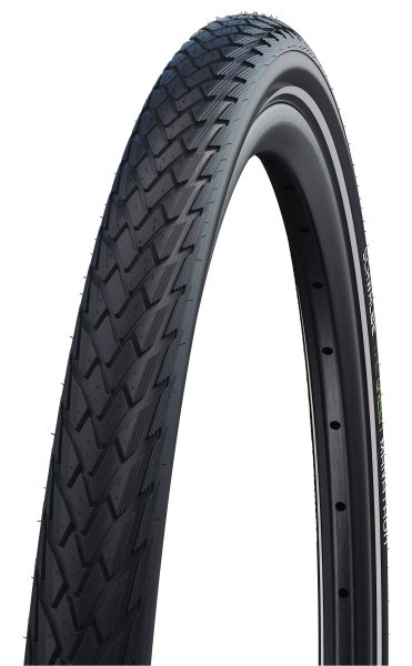 Schwalbe Pneu Green Marathon 16x1.75 GG Starr mit Reflexstreifen black