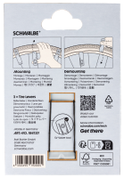 Schwalbe Pneuhebel Set à 3 Stk. skyblue