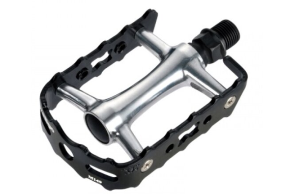 BIKE ATTITUDE Pedale MTB M149 9/16" Alu schwarz-silber