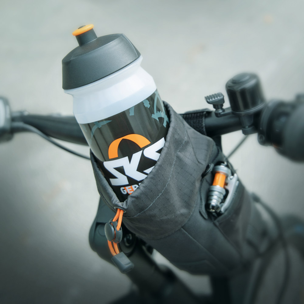 SKS Lenkertasche Urban Stem Bag 1250 ml mit Klettverschluss schwarz