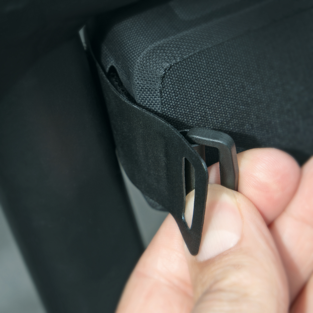 SKS Rahmentasche Race Frame Bag 650 ml mit Klettverschluss schwarz