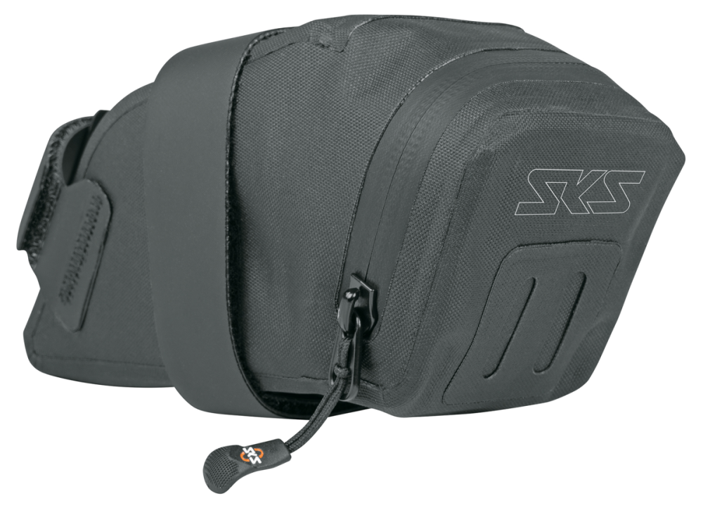 SKS Satteltasche Race Saddle Bag S 400 ml mit Klettverschluss schwarz