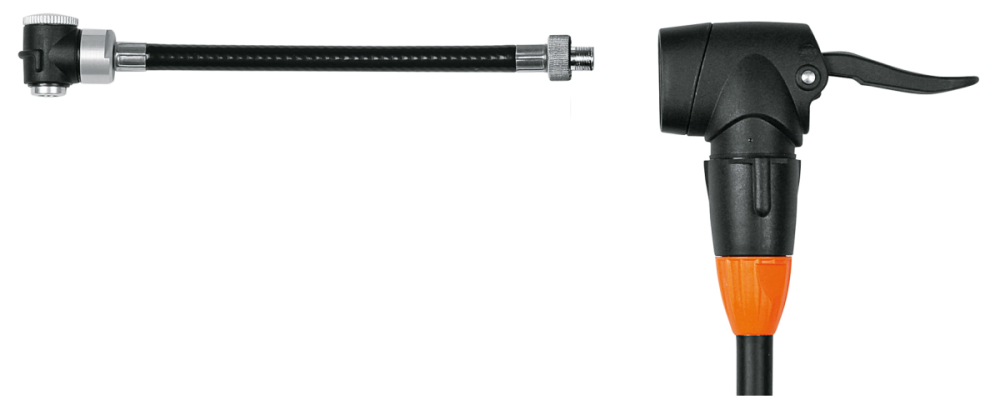 SKS Schlauchadapter Zipflinger für alle Vetilarten 175 mm schwarz