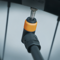 SKS Pumpenkopf Clik Tec schwarz/orange