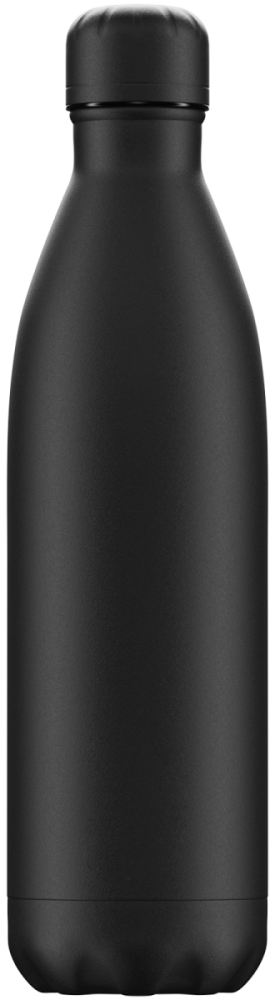Chilly’s Chilly's Original Bottle 750ml Monochrome All Black