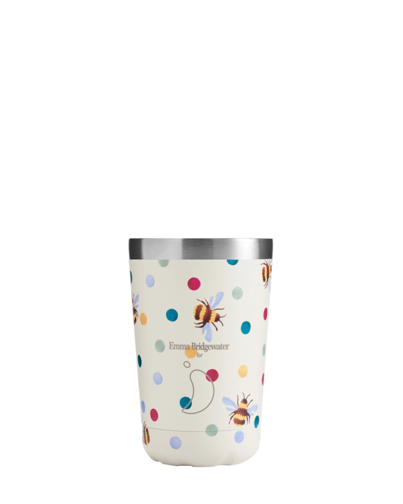 Chilly’s Chilly's Emma Bridgewater 340ml Coffee Cup Polka Bee