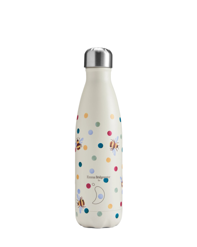 Chilly’s Chilly's Emma Bridgewater 500ml Bottle Polka Bee