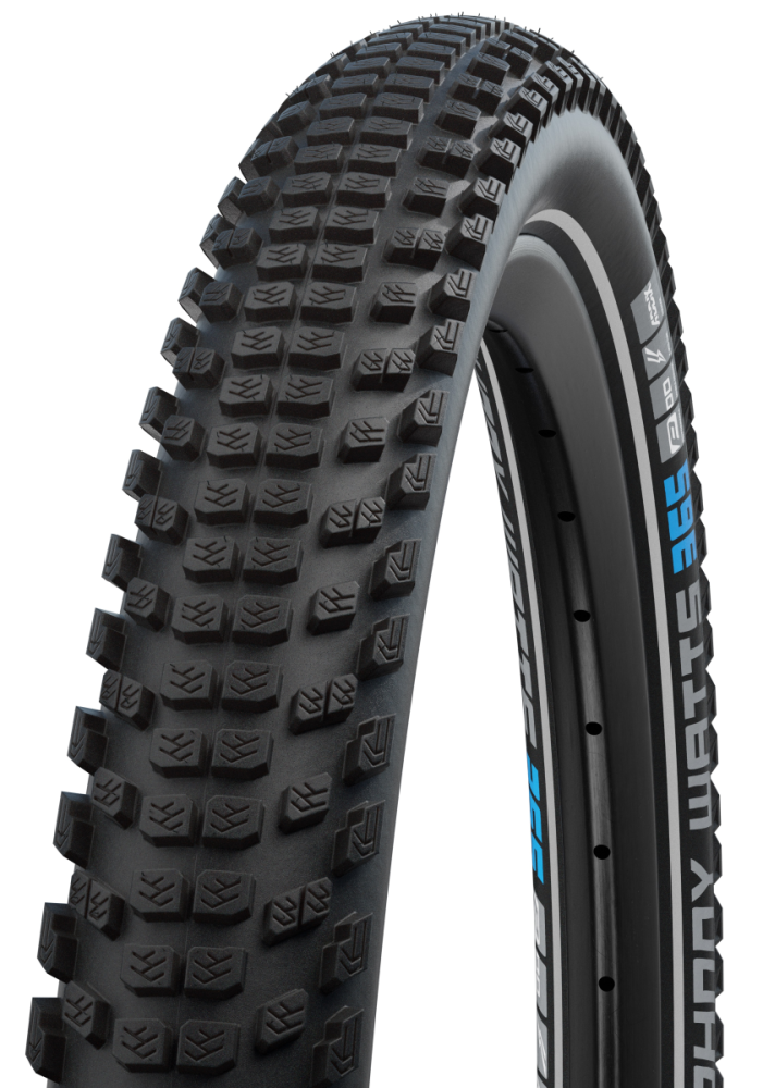 Schwalbe Pneu Johnny Watts 365 27.5x2.35 Double Defense Addix Falt mit Reflexstreifen black