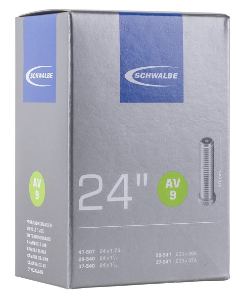 Schwalbe Schlauch AV9 24" 28/47-507/541 Autoventil