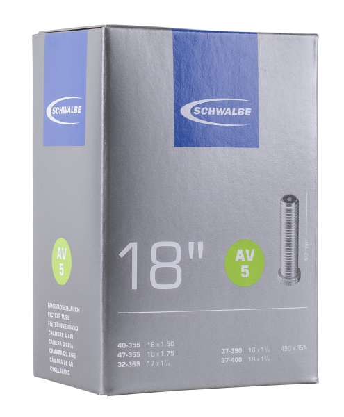 Schwalbe Schlauch AV5 18" 32/47-355/400 Autoventil