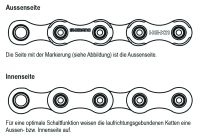 Shimano Kette XT CN-HG95 HG-X 10-Gang 116 Glieder Pin