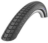 Schwalbe Pneu Big Ben 26x2.15 Starr mit Reflexstreifen black
