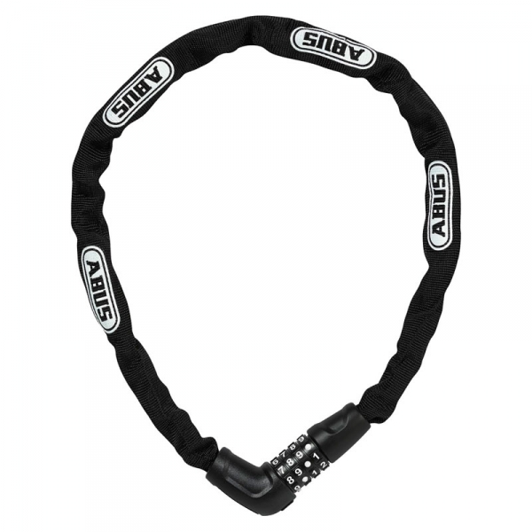 ABUS 4 Zahlen-Kettenschloss 5805C/75 schwarz LEVEL 04